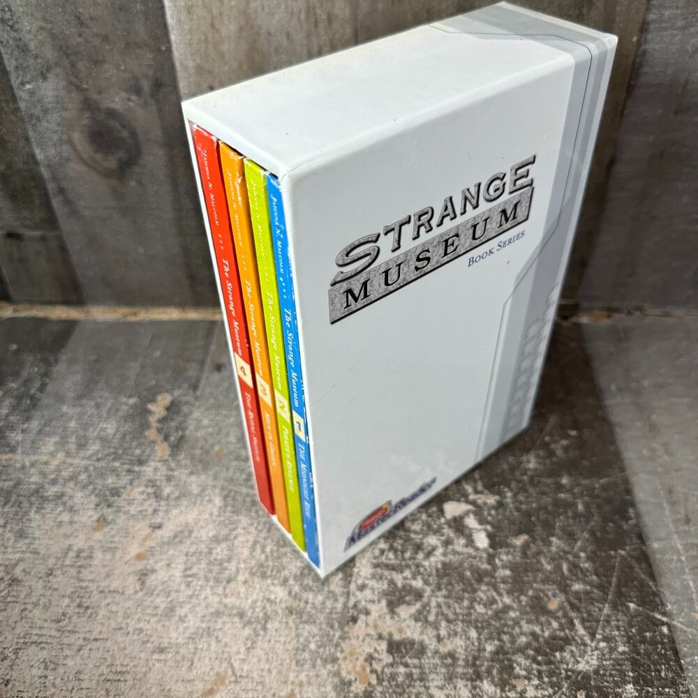 Strange Museum Book Series by Jahnna N. Malcolm 2003 · 1,2,3&4 Hooked on Phonics